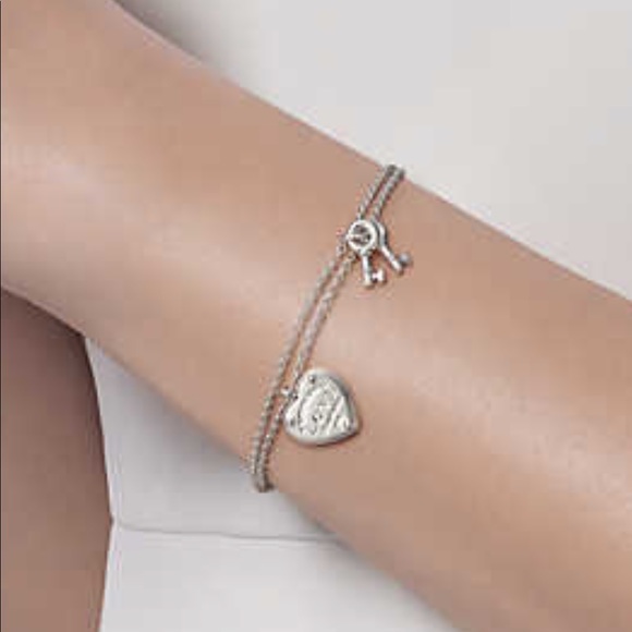 Tiffany & Co. love heart tag key bracelet - Picture 2 of 5